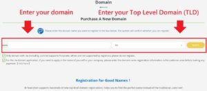WordPress tutorial - Purchase domain name